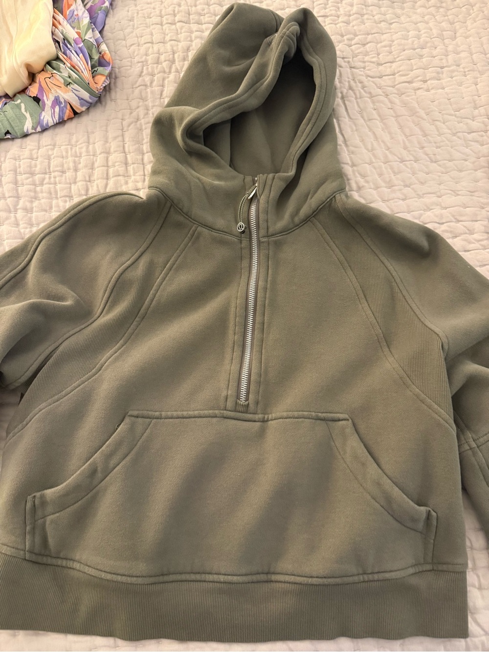 Lululemon Forest Green Scuba Hoodie
